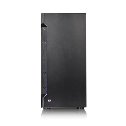 Компьютерный корпус, Thermaltake, H200 TG RGB, CA-1M3-00M1WN-00, Mid tower, ATX/Mini-ITX/M-ATX, USB 3.0*2, HD Audio, 1*120мм, Высота процессорного кулера до 180мм, Длина VGA до 320мм, 2*3.5" или 3*2.5", Сталь, 4мм Закаленное стекло*1, 454x210x416мм, Без Б