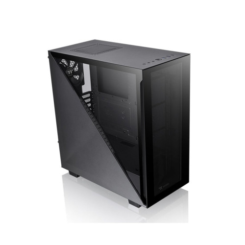 Компьютерный корпус, Thermaltake, Divider 300 TG, CA-1S2-00M1WN-00, Mid Tower, ATX/M-ATX/Mini-ITX, USB 3.0*2/3.2 Type C*1, HD-Audio, 1*120 мм Turbo fan, Высота процессорного куллера до 145 мм, Длина VGA до 360 мм, 2*3.5"/5*2.5", Сталь, Закаленное стекло*2