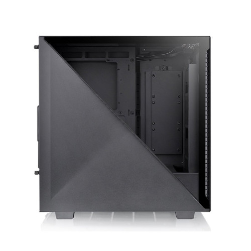 Компьютерный корпус, Thermaltake, Divider 300 TG, CA-1S2-00M1WN-00, Mid Tower, ATX/M-ATX/Mini-ITX, USB 3.0*2/3.2 Type C*1, HD-Audio, 1*120 мм Turbo fan, Высота процессорного куллера до 145 мм, Длина VGA до 360 мм, 2*3.5"/5*2.5", Сталь, Закаленное стекло*2