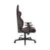 Игровое компьютерное кресло, DX Racer, GC/LGN23LTC/NR, Gladiator series, Рекомендуемый рост: до 190 см, Рекомендуемый вес: до 115 кг, Эко-кожа, Угол наклона до 135°, 3D подлокотники, Нейлоновая основа кресла, Механизм качания: топ-ган, Черно-Красный