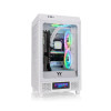 Компьютерный корпус, Thermaltake, The Tower 200 Snow, CA-1X9-00S6WN-00, Mini Tower, Mini-ITX, USB 3.0*2/Type C*1, HD-Audio+Mic, Кулер 2*140 мм, Высота процессорного кулера до 200 мм, Длина VGA до 380 мм, 2*3,5"/2*2,5", Сталь, 3мм Закаленное стекло*1, 280*