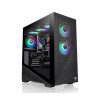 Компьютерный корпус, Thermaltake, Divider 370 TG ARGB, CA-1S4-00M1WN-00, Mid Tower, ATX/M-ATX/Mini-ITX/E-ATX, USB 3.0*2, HD Audio*1, 3*120мм ARGB PWM fan, Высота процессорного куллера до 170 мм, Длина VGA до 400 мм, 2*3.5"/ 4*2.5", 491*220,3*469,1мм, Стал