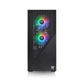Компьютерный корпус, Thermaltake, Divider 370 TG ARGB, CA-1S4-00M1WN-00, Mid Tower, ATX/M-ATX/Mini-ITX/E-ATX, USB 3.0*2, HD Audio*1, 3*120мм ARGB PWM fan, Высота процессорного куллера до 170 мм, Длина VGA до 400 мм, 2*3.5