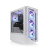 Компьютерный корпус, Thermaltake, View 200 TG ARGB, CA-1X3-00M6WN-00, Mid Tower, ATX/M-ATX/Mini ATX, USB3.0*2, HD-Audio, 3*120мм ARGB Lite fan, Высота кулерного процессора 166мм, Длина VGA до 300мм, 2*3,5"/3*2,5", Сталь, 3мм Закаленное стекло*1, Без Б/П,