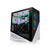 Компьютерный корпус, Thermaltake, Divider 370 TG ARGB Snow, CA-1S4-00M6WN-00, Mid Tower, ATX/M-ATX/Mini-ITX/E-ATX, USB 3.0*2, HD Audio*1, 3*120мм ARGB PWM fan, Высота процессорного куллера до 170 мм, Длина VGA до 400 мм, 2*3.5"/ 4*2.5", 491*220,3*469,1мм,