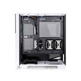 Компьютерный корпус, Thermaltake, Divider 370 TG ARGB Snow, CA-1S4-00M6WN-00, Mid Tower, ATX/M-ATX/Mini-ITX/E-ATX, USB 3.0*2, HD Audio*1, 3*120мм ARGB PWM fan, Высота процессорного куллера до 170 мм, Длина VGA до 400 мм, 2*3.5