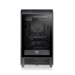 Компьютерный корпус, Thermaltake, The Tower 200, CA-1X9-00S1WN-00, Mini Tower, Mini-ITX, USB 3.0*2/Type C*1, HD-Audio+Mic, Кулер 2*140 мм, Высота процессорного кулера до 200 мм, Длина VGA до 380 мм, 2*3,5