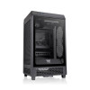Компьютерный корпус, Thermaltake, The Tower 200, CA-1X9-00S1WN-00, Mini Tower, Mini-ITX, USB 3.0*2/Type C*1, HD-Audio+Mic, Кулер 2*140 мм, Высота процессорного кулера до 200 мм, Длина VGA до 380 мм, 2*3,5"/2*2,5", Сталь, 3мм Закаленное стекло*1, 280*300*5