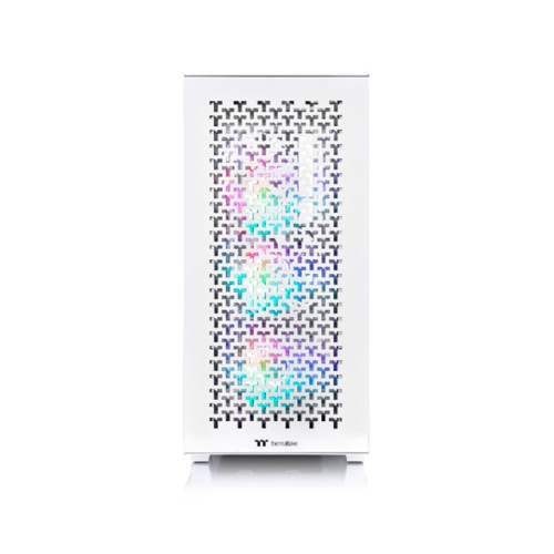 Компьютерный корпус, Thermaltake, V350 TG ARGB Air Snow, CA-1S3-00M6WN-03, Mid Tower, ATX/M-ATX/Mini-ITX, USB 3.2 (Gen 2) Type-C*1/USB 3.0*2, HD Audio, 3*120мм ARGB fan /1*120мм Turbo fan, Высота процессорного куллера до 160 мм, Длина VGA до 390 мм, 2*3.5