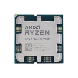 Процессор, AMD, AM5 Ryzen 7 7800X3D, oem, 8M L2 + 96M L3, 4.2 GHz, 8/16 Core, 120 Вт, Radeon™ Graphics