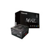 Блок питания, Huntkey, MVP P1200, 1200W, ATX 3.0, Paltinum, APFC, 20+4 pin, 2*4+4pin, 7*Sata, 5*Molex, 4*PCI-E 6+2 pin, 1*12V-2X6, Модульный, Вентилятор 12см, Кабель питания, Чёрный
