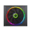 Блок питания, Gamemax, RGB 550W Rainbow, 210604500049, 550W, ATX, Gold, APFC, 20+4 pin, 4+4pin, 6*Sata, 3*Molex, 1*FDD, 2*PCI-E 6+2 pin, Modular, Вентилятор 14 см, Подсветка RGB, Чёрный