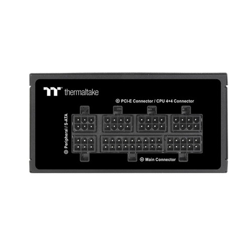 Блок питания, Thermaltake, Toughpower SFX 650W, PS-STP-0650FNFAGE-1, 650W, SFX, Gold, APFC, 20+4 pin, 4+4pin, 3*Sata, 2*Molex, 2*PCI-E 6+2 pin, FDD, Modular, Вентилятор 9 см, 100х125х63,5мм, Чёрный