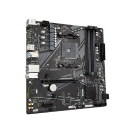 Материнская плата, Gigabyte, B550M K (4719331852764), AM4, B550, 4xDDR4 2400/2667/3200, 4xSATA3, 2xM.2 (1*PCIe 4.0 x4/x2 и SATA, 1*PCIe 3.0 x2), 1xHDMI, 1хDP, 1xPCI-Ex16, 1xPCI-Ex1, mATX