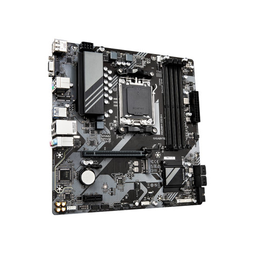 Материнская плата, Gigabyte, A620M DS3H (4719331855567), AM5, A620, 4xDDR5 4800/5200/7600(OC), 4xSATA3, 1xM.2 (PCIe 4.0 x4/x2), RAID, 1xHDMI, 1хDP, 1xD-Sub, 1xPCI-Ex16, 1xPCI-Ex1, mATX