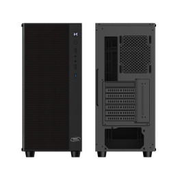 Компьютерный корпус, Deepcool, MATREXX 55 MESH V4, R-MATREXX55-BKAGA4-G-4, ATX/Micro ATX, USB 3.0*2, HD-Audio, Кулер 1*120мм/3*140мм ARGB, Высота процессорного кулера до 165мм, Длина VGA до 370мм, 2*3.5