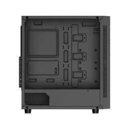 Компьютерный корпус, Deepcool, MATREXX 55 MESH V4, R-MATREXX55-BKAGA4-G-4, ATX/Micro ATX, USB 3.0*2, HD-Audio, Кулер 1*120мм/3*140мм ARGB, Высота процессорного кулера до 165мм, Длина VGA до 370мм, 2*3.5