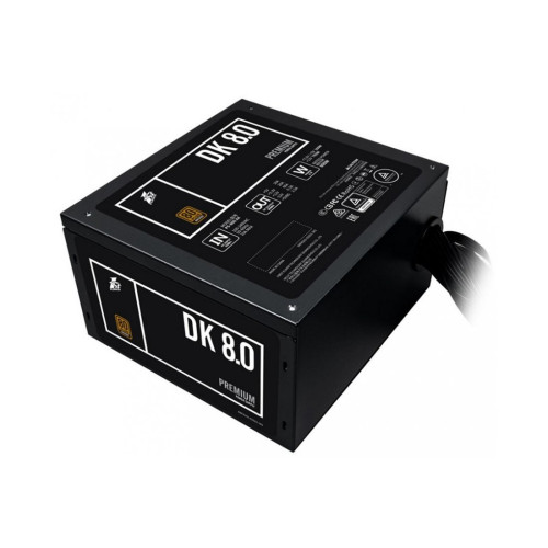 Блок питания, 1STPLAYER, DK PREMIUM PS-800AX, 800W, ATX, APFC, BRONZE, 20+4pin, 2*4+4pin, 6*Sata, 3*Molex, 4*PCI-E 6+2pin, Вентилятор 12см, 140x150x86 мм, Черный