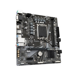 Материнская плата, Gigabyte, H610M H (4719331854041), LGA1700, iH610, 2xDDR5 4400/4800/5200/5600, 4xSATA3, 1xM.2 (PCI-E 3.0x4/x2), 1xD-Sub, 1xHDMI, 1xPCI-Ex16, 1xPCI-Ex1, mATX