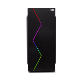 Компьютерный корпус, XG, Galaxy, ATX/Micro ATX, USB 2.0x2,HD-Audio+Mic, Высота процессорного кулера 150мм, Длина VGA до 330мм, 2*3.5