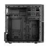 Компьютерный корпус, Aerocool, CS-105 Blue ACCS-PC09011.B1, Micro ATX/mini-ITX, USB 1*3.0/1*2.0, HD-Audio+Mic, Кулер 120мм LED, Высота процессорного кулера 148 мм, Длина VGA до 320мм, 1*5.25"/ 2*3.5"/1*2.5", 361x187x355мм, Без Б/П, Чёрный