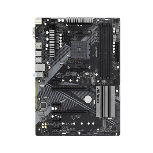 Материнская плата, ASRock, B450 PRO4 R2.0 (4710483932786), AM4, B450, 4xDDR4 2667/2933/3200, 6xSATA3, Raid, 2xM.2, 1xD-Sub, 1xDP, 1xHDMI, 2xPCI-Ex16, 4xPCI-Ex1, ATX