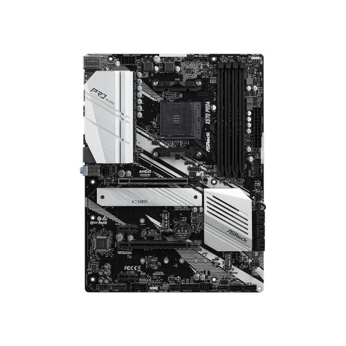 Материнская плата, ASRock, X570 PRO4 (4717677338874), AM4, X570, 4xDDR4 2933, 8xSATA3, 2xM.2, Raid, 1xHDMI, 1xDP, 2xPCI-Ex16, 2xPCI-Ex1, ATX