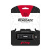Твердотельный накопитель SSD, Kingston, FURY Renegade SFYRDK/2000G, 2000 GB, M.2 NVMe PCIe 4.0, 7300/7000 Мб/с HeatSink