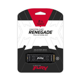 Твердотельный накопитель SSD, Kingston, FURY Renegade SFYRDK/2000G, 2000 GB, M.2 NVMe PCIe 4.0, 7300/7000 Мб/с HeatSink