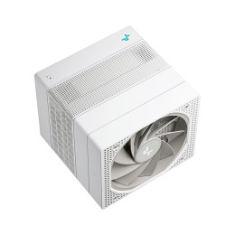 Кулер для процессора, Deepcool, ASSASSIN IV WH R-ASN4-WHNNMT-G, Intel 20хх/1851/1700/1200/15хх и AMD AM5/AM4, 280W, 1*140мм/1*120мм, 500-1350±10% об/м, 79,1 CFM, 29,3 дБА, 4pin, Габариты 144х147х164мм, Белый