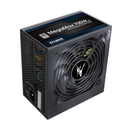 Блок питания, Zalman, ZM700-TXII(V2), 700W, ATX, Standard, APFC, 20+4pin, 4+4pin, 8pin, 6*Sata, 4*Molex, 4*PCI-E 6+2 pin, FDD, Вентилятор 12см, Черный