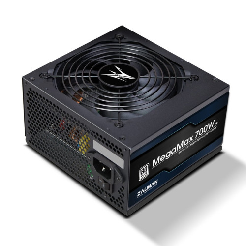 Блок питания, Zalman, ZM700-TXII(V2), 700W, ATX, Standard, APFC, 20+4pin, 4+4pin, 8pin, 6*Sata, 4*Molex, 4*PCI-E 6+2 pin, FDD, Вентилятор 12см, Черный