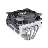 Кулер для процессора,Thermaltake, Toughair 110 CPU, CL-P073-AL12BL-A, Intel LGA 1700/1200/1156/115x и AMD AM4/AM3+/AM3/AM2+/AM2/FM2/FM1, TDP 140W, 120мм вентилятор, 500-2000 об.мин, 58.35 CFM, 23.6 dB(A), 4pin, 137.7x123.6x114.1мм, Серебристый