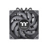Кулер для процессора,Thermaltake, Toughair 110 CPU, CL-P073-AL12BL-A, Intel LGA 1700/1200/1156/115x и AMD AM4/AM3+/AM3/AM2+/AM2/FM2/FM1, TDP 140W, 120мм вентилятор, 500-2000 об.мин, 58.35 CFM, 23.6 dB(A), 4pin, 137.7x123.6x114.1мм, Серебристый