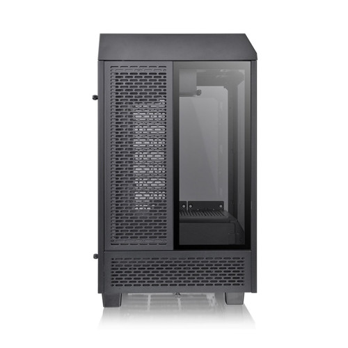 Компьютерный корпус, Thermaltake, The Tower 100, CA-1R3-00S1WN-00, Mini Tower, Mini-ITX, USB 3.2 (Gen 2) Type-C*1, USB 3.0*2, 2*120 мм, Максимальная длина видеокарты 330мм, Максимальная высота процессорного кулера 190мм, 2*2,5"/2*3,5", Сталь, Закаленное с