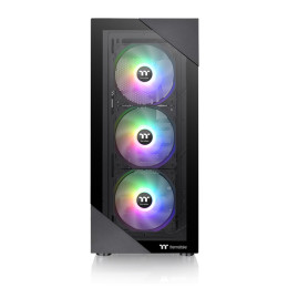 Компьютерный корпус, Thermaltake, View 200 TG Black ARGB, CA-1X3-00M1WN-00, Mid Tower, ATX/M-ATX/Mini ATX, USB3.0*2, HD-Audio, 3*120мм ARGB Lite fan, Высота кулерного процессора 166мм, Длина VGA до 300мм, 2*3,5