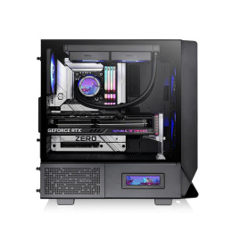 Компьютерный корпус, Thermaltake, Ceres 330 TG ARGB, CA-1Y2-00M1WN-01, Mid-tower, Mini-ITX/M-ATX/ATX/E-ATX, USB 3.0*2, USB 3.2 (Gen 2) Type-C*1, HD Audio/Mic, 2*140мм CT140 ARGB white fan/1*140мм CT140 white fan, Высота процессорного куллера 185мм, Длина 