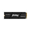Твердотельный накопитель SSD, Kingston, FURY Renegade SFYRDK/4000G, 4000 GB, M.2 NVMe PCIe 4.0, 7300/7000 Мб/с HeatSink