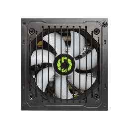 Блок питания, Gamemax, VP 700W RGB M, 2124-0650R0080, 213106500015, 700W, ATX, Bronze, APFC, 20+4 pin, 4+4pin, 5*Sata, 3*Molex, 2*PCI-E 6+2 pin, Semi-Modular, Вентилятор 12 см, Подсветка RGB, Чёрный