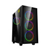 Компьютерный корпус, Gamemax, 1126-3603R0048, Draco XD, Mid Tower, ATX/M-ATX/ITX, USB3.0*1 / USB2.0*1, HD-Audio, Кулер 4*120мм, Высота процессорного кулера 170мм, Длина VGA 340мм, Количество отсеков 2*3,5" / 2*2,5", Сталь/Пластик, 421x210x460мм, Без Б/П,