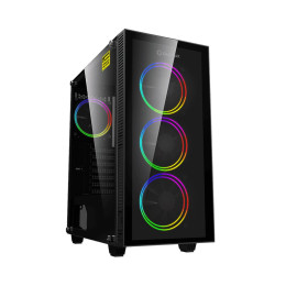 Компьютерный корпус, Gamemax, 1126-3603R0048, Draco XD, Mid Tower, ATX/M-ATX/ITX, USB3.0*1 / USB2.0*1, HD-Audio, Кулер 4*120мм, Высота процессорного кулера 170мм, Длина VGA 340мм, Количество отсеков 2*3,5