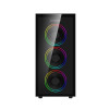 Компьютерный корпус, Gamemax, 1126-3603R0048, Draco XD, Mid Tower, ATX/M-ATX/ITX, USB3.0*1 / USB2.0*1, HD-Audio, Кулер 4*120мм, Высота процессорного кулера 170мм, Длина VGA 340мм, Количество отсеков 2*3,5" / 2*2,5", Сталь/Пластик, 421x210x460мм, Без Б/П,