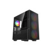 Компьютерный корпус, Deepcool, CH560 R-CH560-BKAPE4-G-1, E-ATX/ATX/Micro ATX/Mini-ITX, USB 3.1*1/3.0*1, HD-Audio+Mic, Кулер 3*140см/120 ARGB, Высота процессорного кулера до 175мм, Длина VGA до 380мм, 2*3.5"/2+1*2.5", Сталь 0,6, 458х230х471мм, Без Б/П,Чёрн