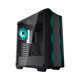 Компьютерный корпус, Deepcool, CC560 R-CC560-BKGAA4-G-2, ATX/Micro ATX, USB 3.0*1/2.0*1, HD-Audio+Mic, 3*120mm Led Mint/1*120mm Led Mint , Высота процессорного кулера до 163мм, Длина VGA до 370мм, 2*3.5