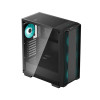 Компьютерный корпус, Deepcool, CC560 R-CC560-BKGAA4-G-2, ATX/Micro ATX, USB 3.0*1/2.0*1, HD-Audio+Mic, 3*120mm Led Mint/1*120mm Led Mint , Высота процессорного кулера до 163мм, Длина VGA до 370мм, 2*3.5"/2+1*2.5", Слот 7, Сталь 0,6, 416x210x477мм, Без Б/П
