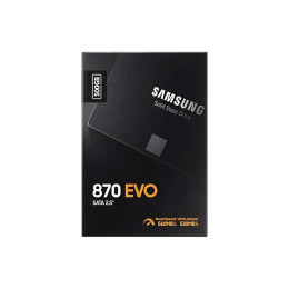 Твердотельный накопитель SSD, Samsung, 870 EVO MZ-77E500BW, 500 ГБ, SATA 2.5