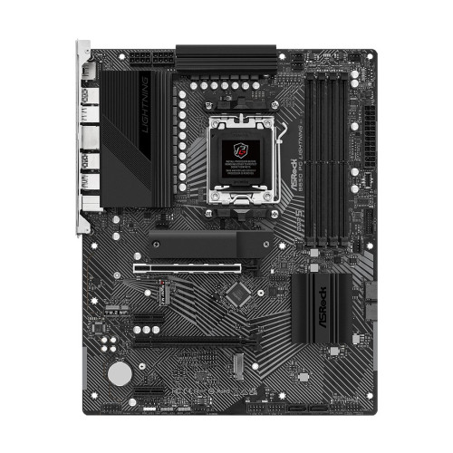Материнская плата, ASRock, B650 PG LIGHTNING (4710483940910), AM5, B650, 4xDDR5 7200+(OC), 4xSATA3, 3xM.2 (PCI-E 4.0x4/x2), Raid, 1xHDMI, 2xPCI-Ex16, 2xPCI-Ex1, ATX
