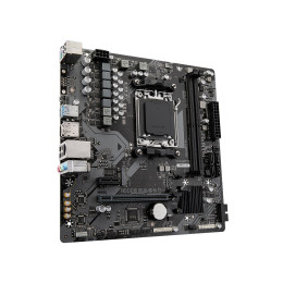 Материнская плата, Gigabyte, A620M H (4719331855512), AM5, A620, 2xDDR5 4400/4800/5200/6400(OC), 4xSATA3, 1xM.2 (PCIe 4.0 x4/x2), RAID, 1xHDMI, 1хDP, 1xPCI-Ex16, 1xPCI-Ex1, mATX