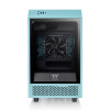 Компьютерный корпус, Thermaltake, The Tower 100 Turquoise, CA-1R3-00SBWN-00, Mini Tower, Mini-ITX, USB 3.2 (Gen 2) Type-C*1, USB 3.0*2, 2*120 мм, 2*2,5"/2*3,5", Максимальная длина видеокарты 330мм, Максимальная высота процессорного кулера 190мм, Сталь, За