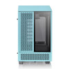 Компьютерный корпус, Thermaltake, The Tower 100 Turquoise, CA-1R3-00SBWN-00, Mini Tower, Mini-ITX, USB 3.2 (Gen 2) Type-C*1, USB 3.0*2, 2*120 мм, 2*2,5"/2*3,5", Максимальная длина видеокарты 330мм, Максимальная высота процессорного кулера 190мм, Сталь, За